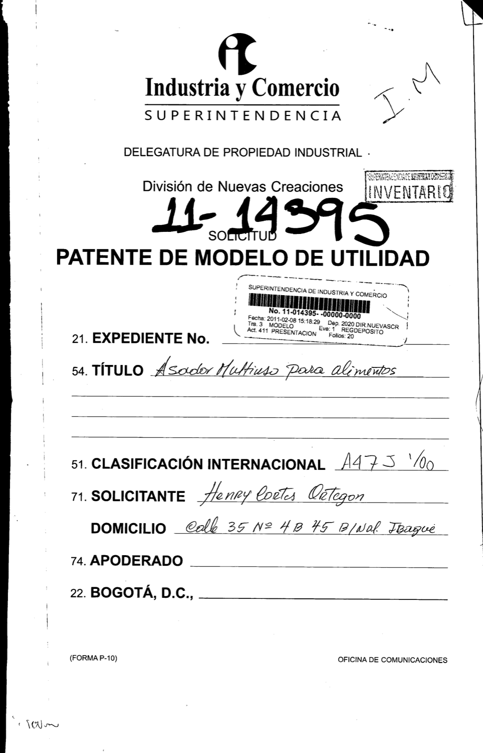 ASADOR MULTIUSO PARA ALIMENTOS