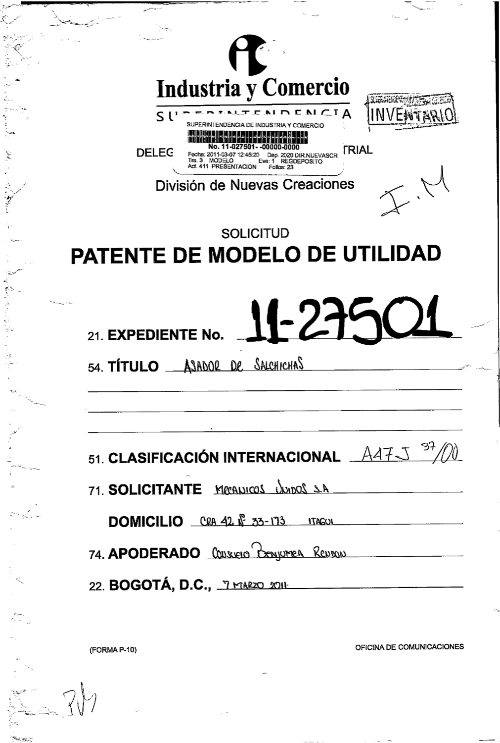 ASADOR DE SALCHICHAS MANUAL