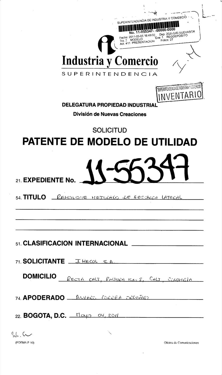 REMOLQUE MEJORADO DE DESCARGA LATERAL
