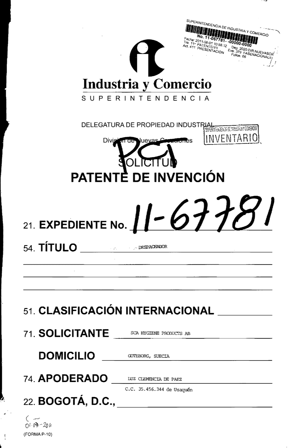 DISPENSADOR DE MATERIAL DE LIMPIEZA