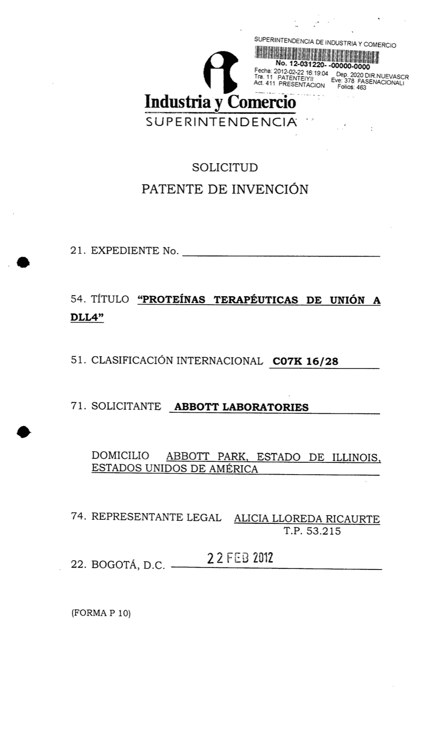 ANTICUERPO DE UNIÓN A DLL4