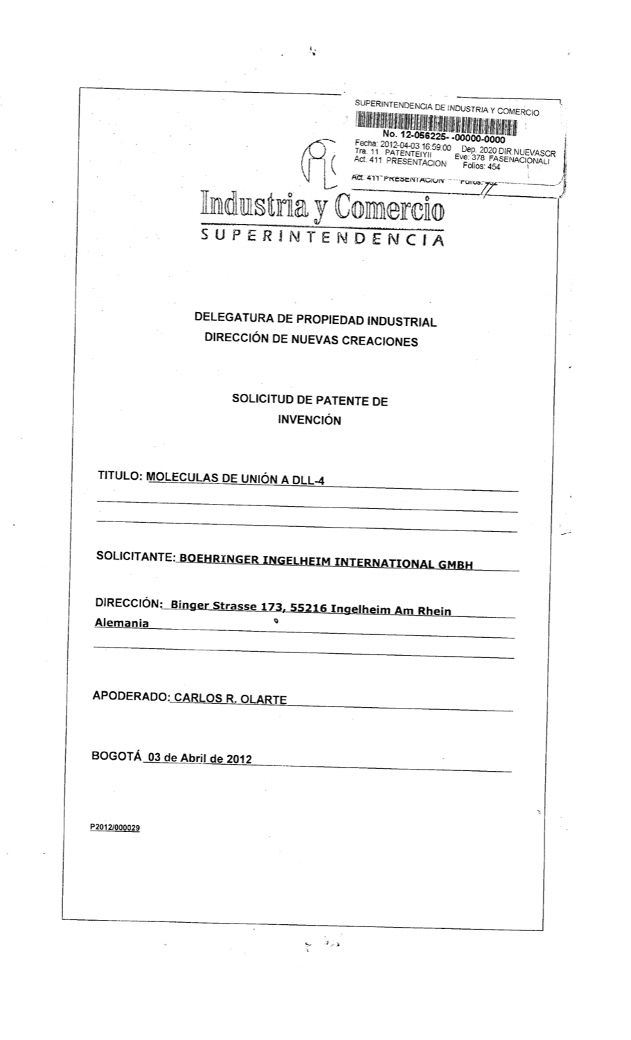 MOLECULAS DE UNION A DLL-4