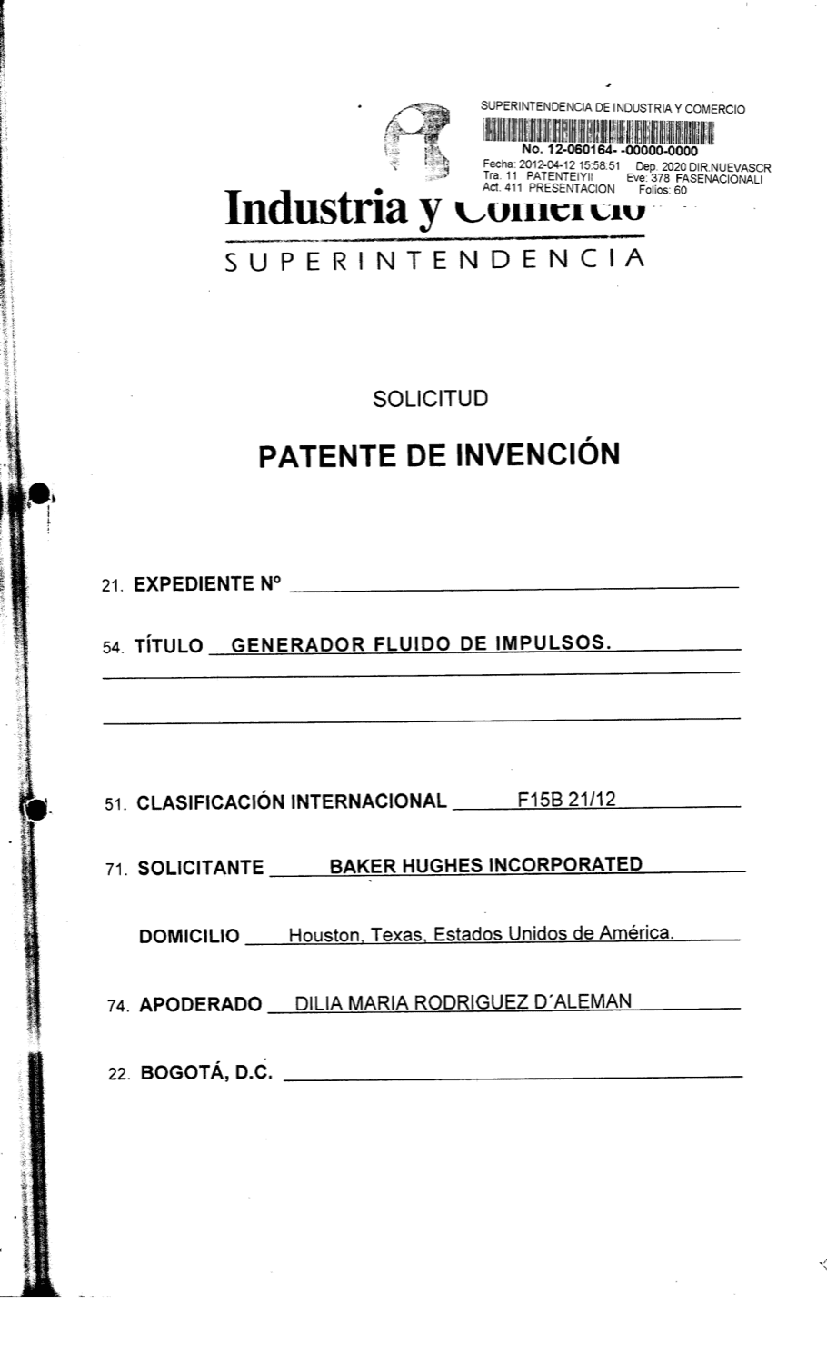 GENERADOR FLUIDO DE IMPULSOS