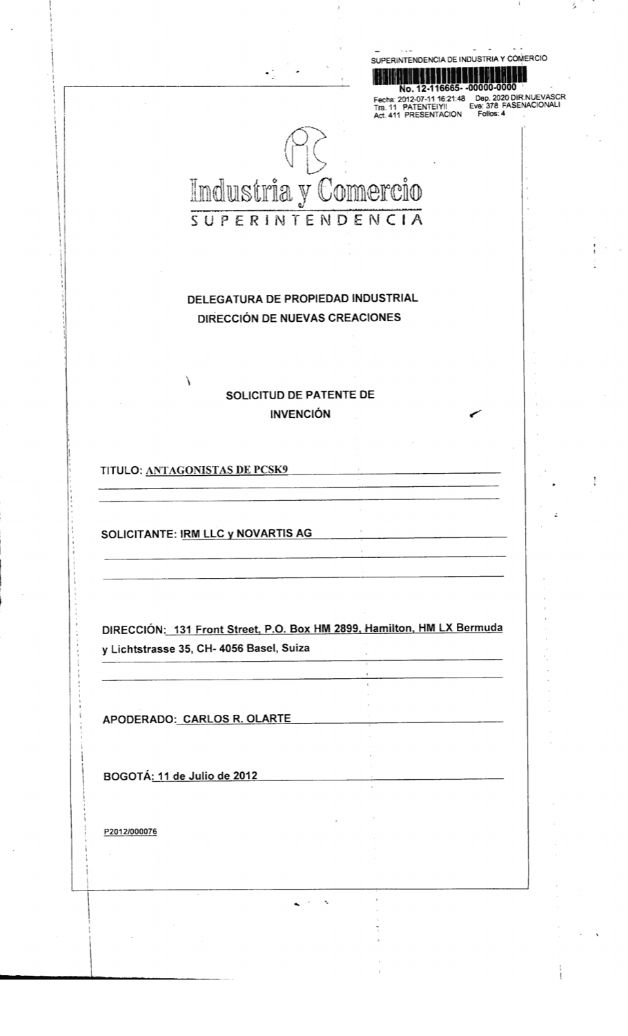 ANTICUERPOS ANTAGONISTAS DE PCSK9