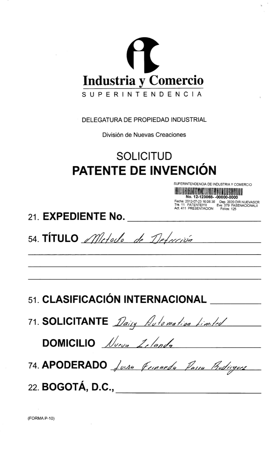 METODO DE DETECCION