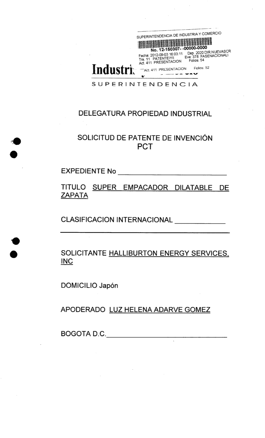SUPER EMPACADOR DILATABLE DE ZAPATA