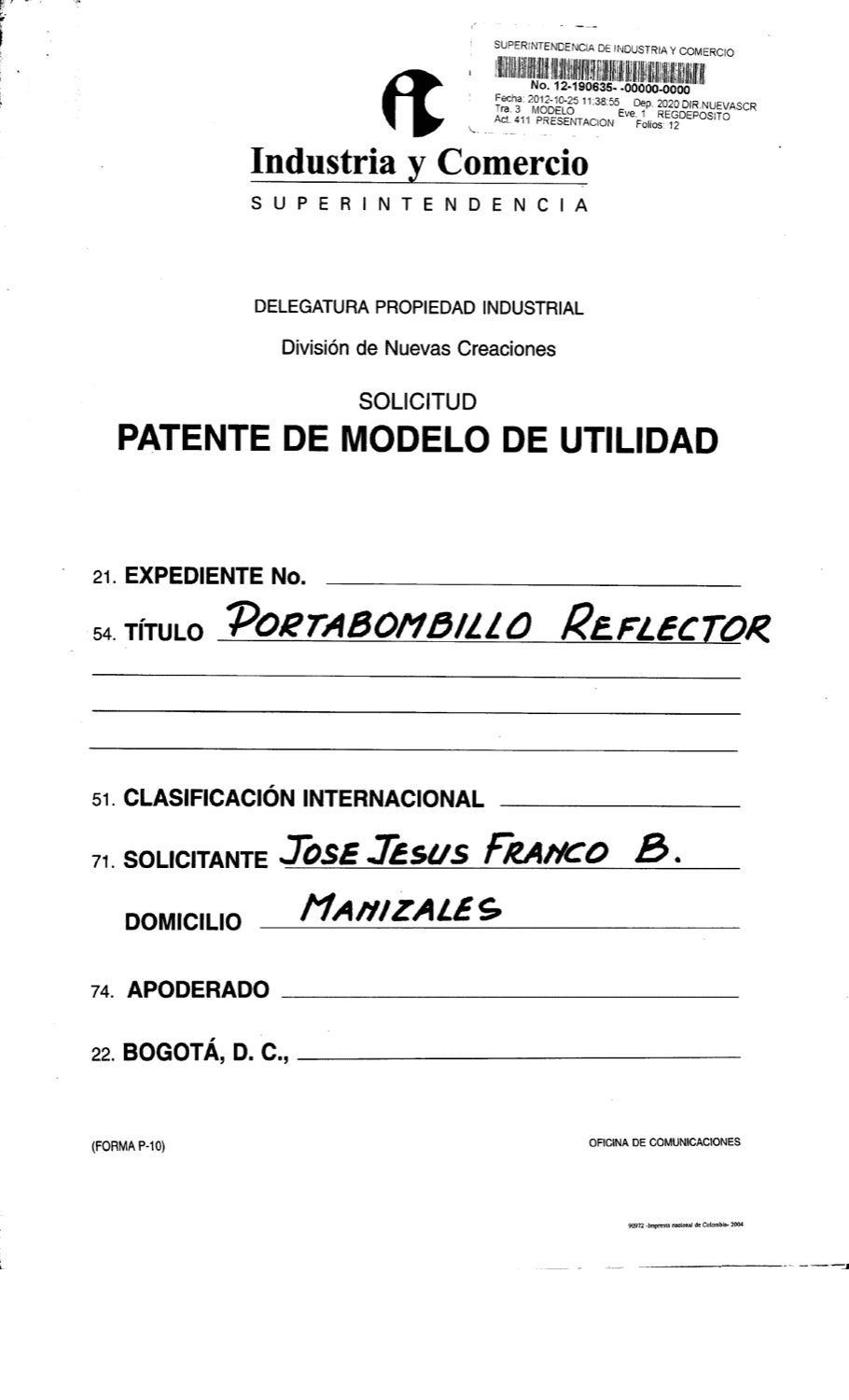 PORTA BOMBILLO REFLECTOR CON ARTICULACIÓN POR RÓTULA