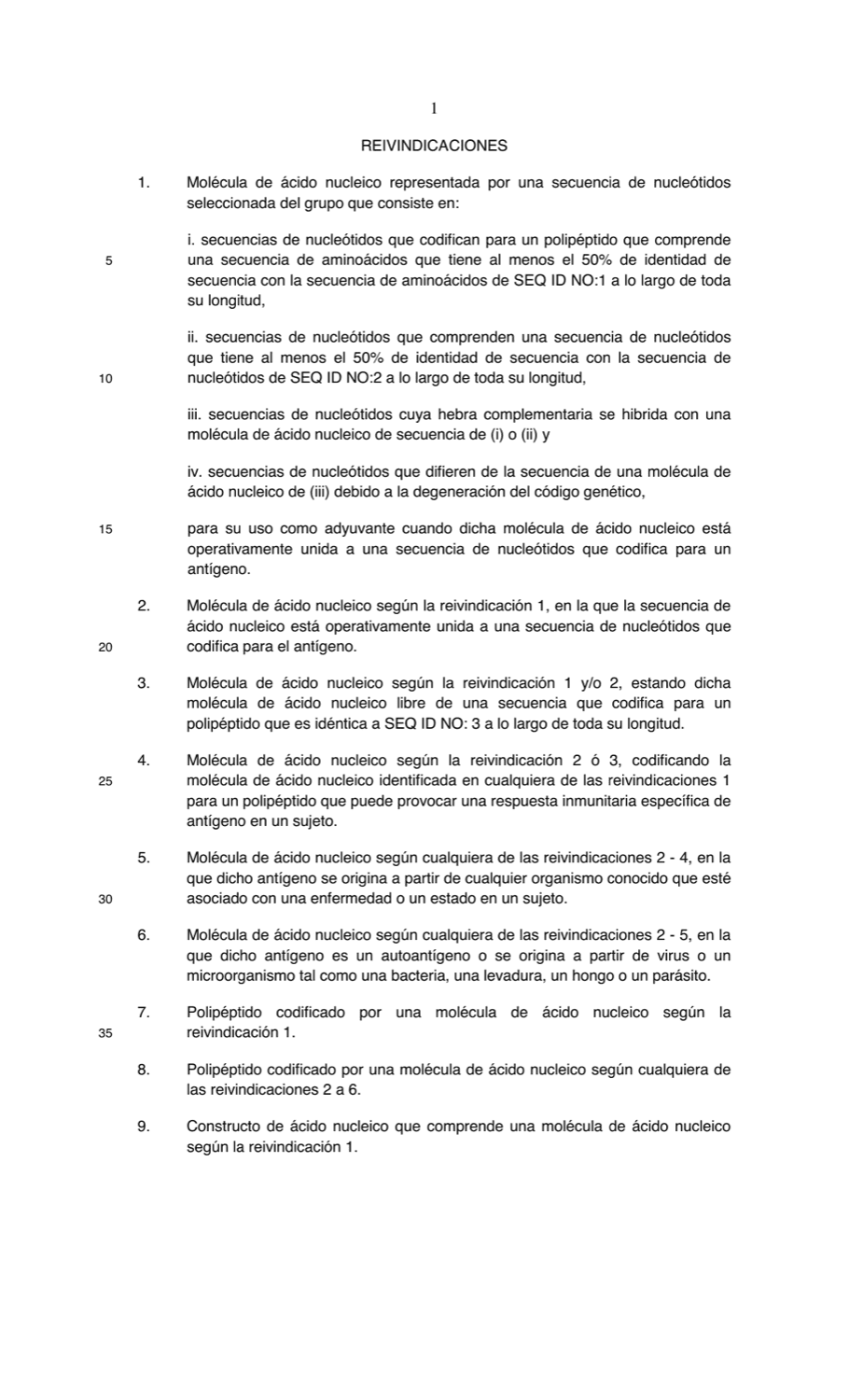 MOLÉCULA DE ÁCIDO NUCLEICO QUE CODIFICA LA PROTEÍNA QUIMÉRICA AAP