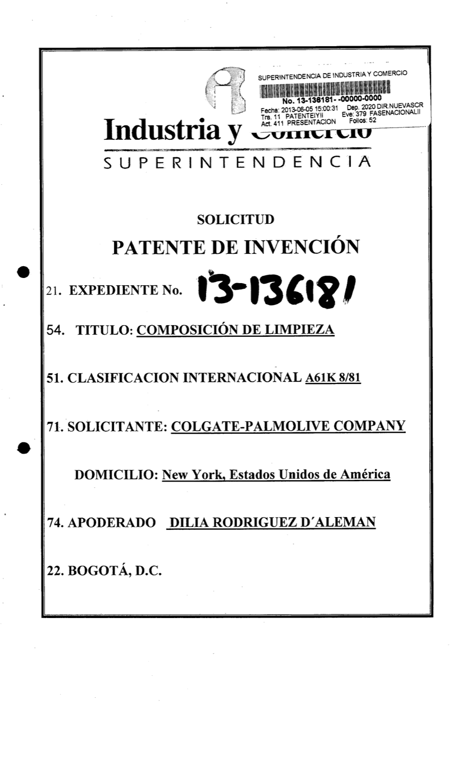 COMPOSICIÓN DE LIMPIEZA