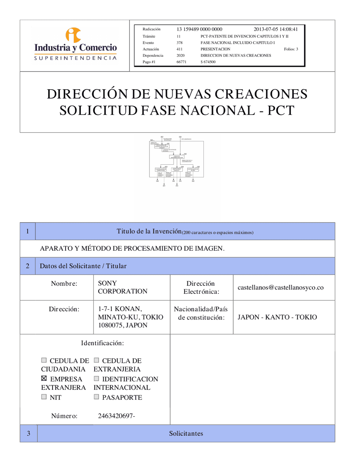 MÉTODO DE PROCESAMIENTO DE IMAGEN.