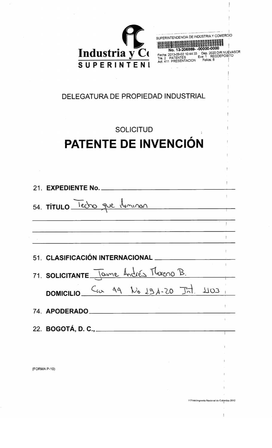 TECHO QUE ILUMINAN