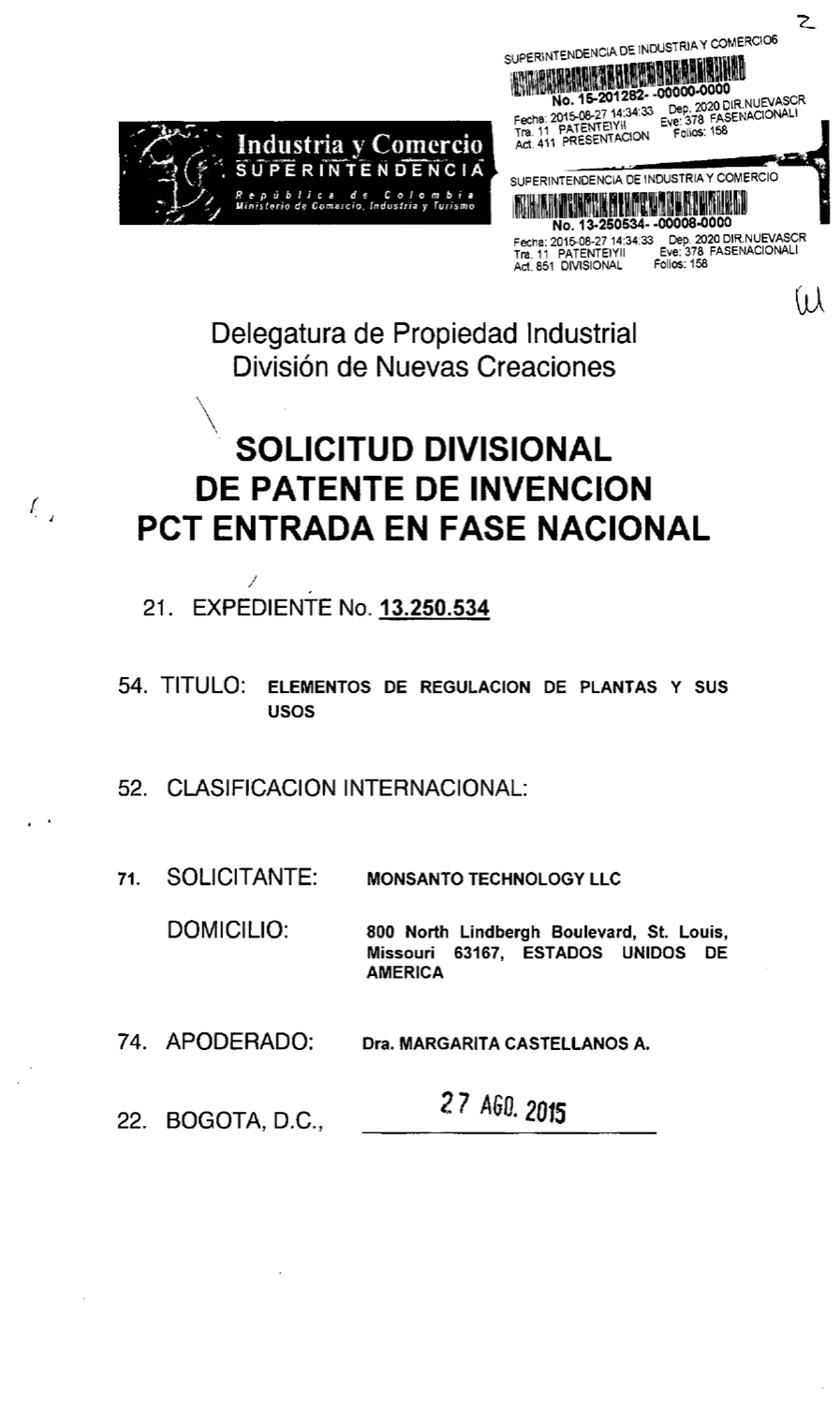 ELEMENTOS DE REGULACIÓN DE PLANTAS