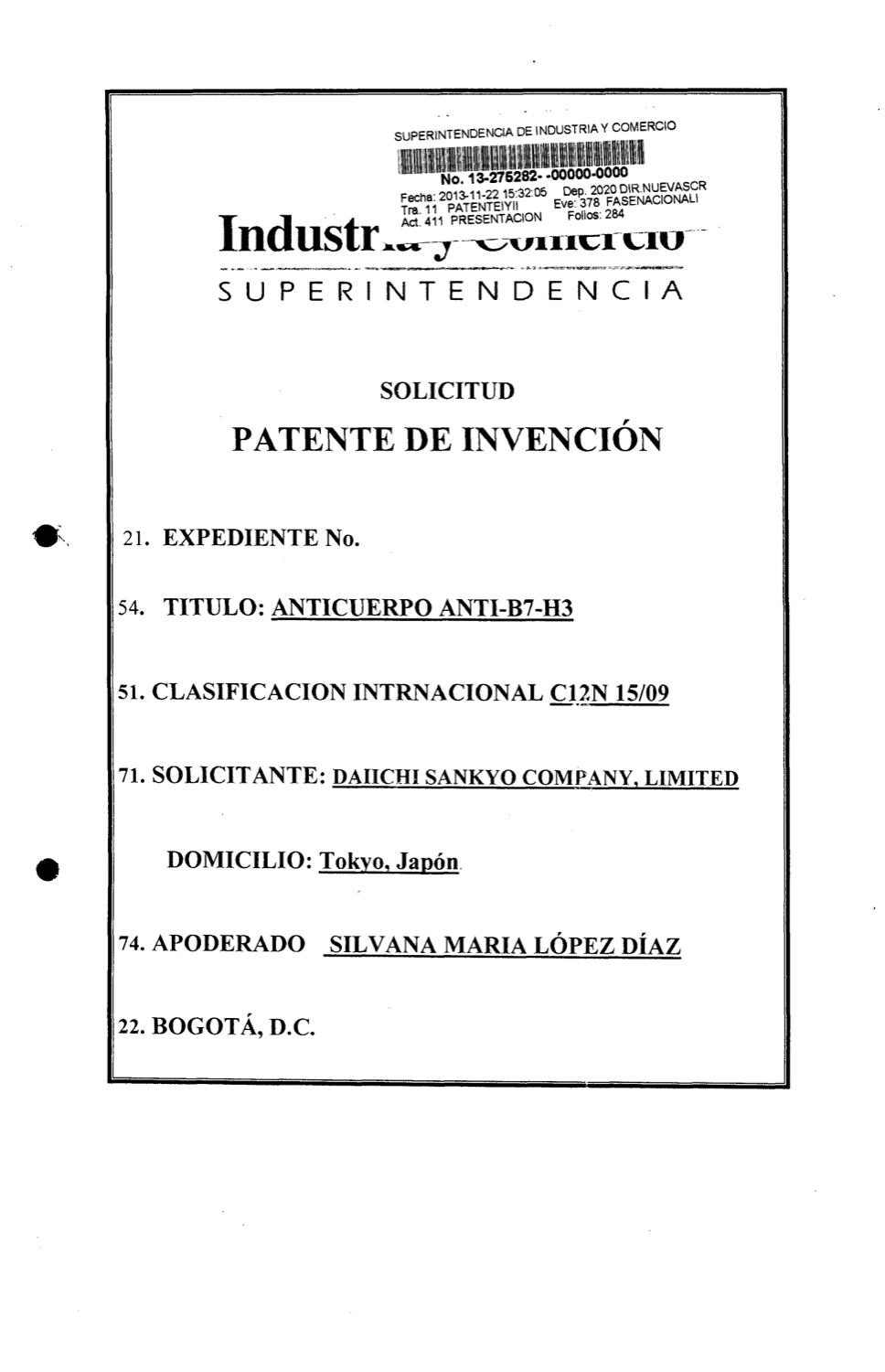 ANTICUERPO ANTI-B7-H3