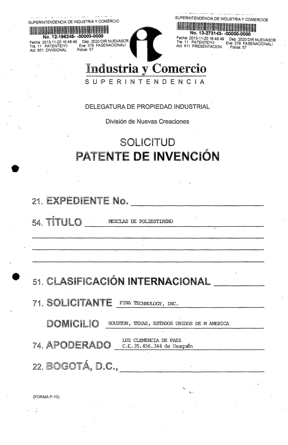 MEZCLAS DE POLIESTIRENO QUE CONTIENEN UN POLIESTIRENO DE BAJO FLUJO DE FUSIÓN Y UNO DE ALTO FLUJO DE FUSIÓN Y UN MÉTODO PARA PREPARAR LAS MISMAS