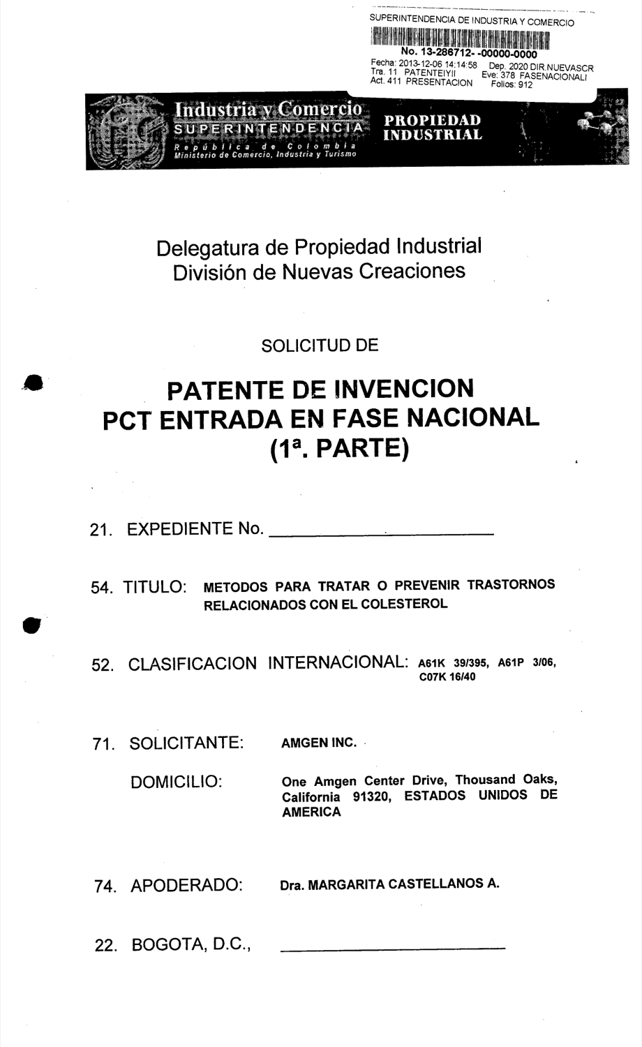 FORMULACIÓN CON ANTICUERPOS 21B12