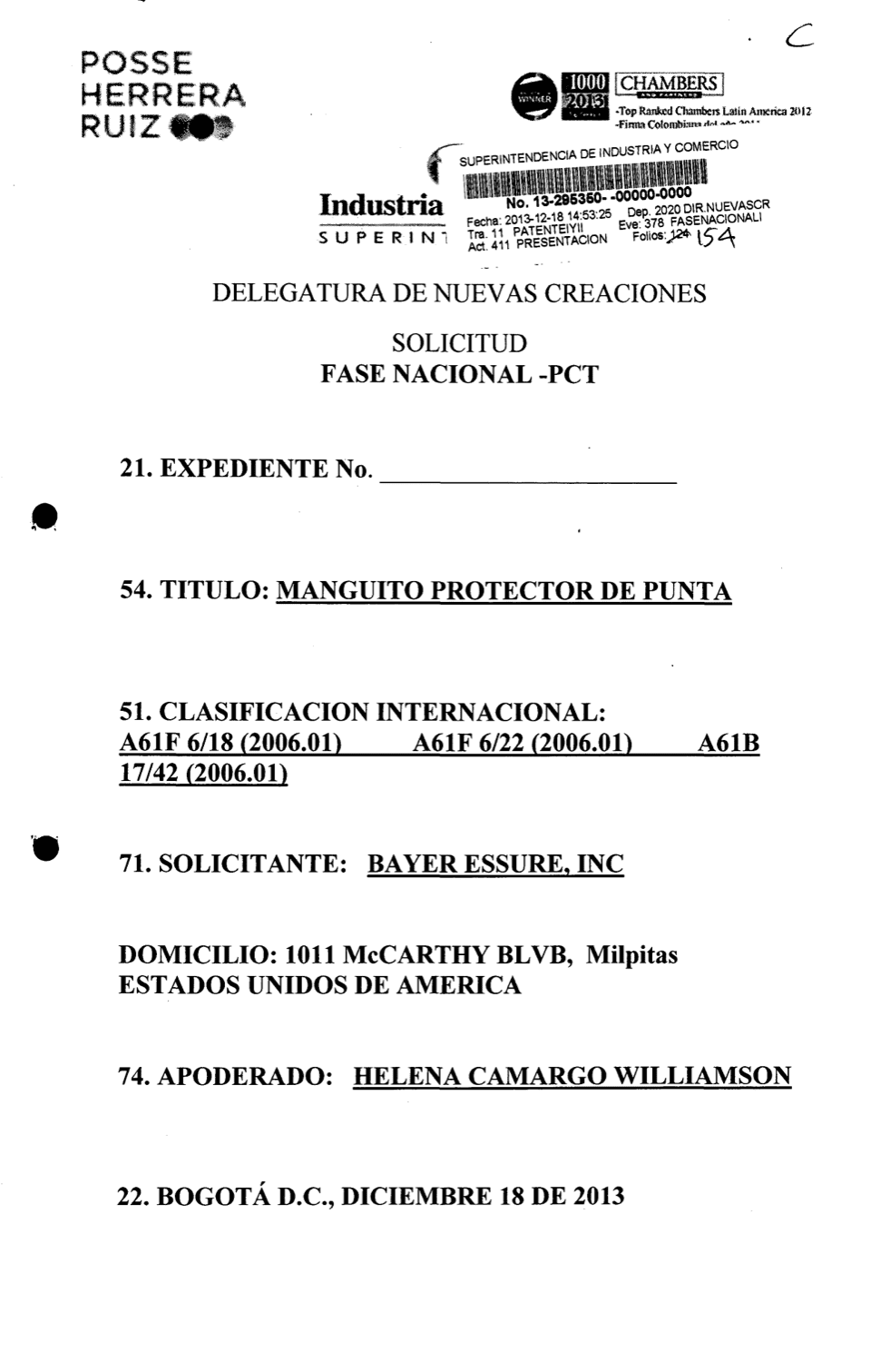 MANGUITO PROTECTOR DE PUNTA