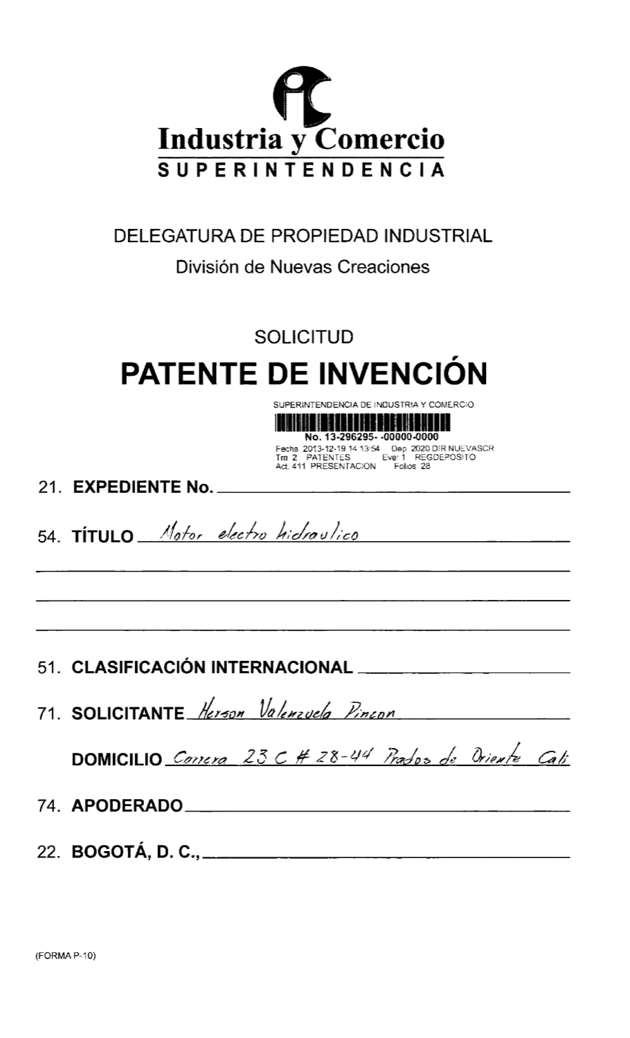 MOTOR ELECTRO HIDRAÚLICO