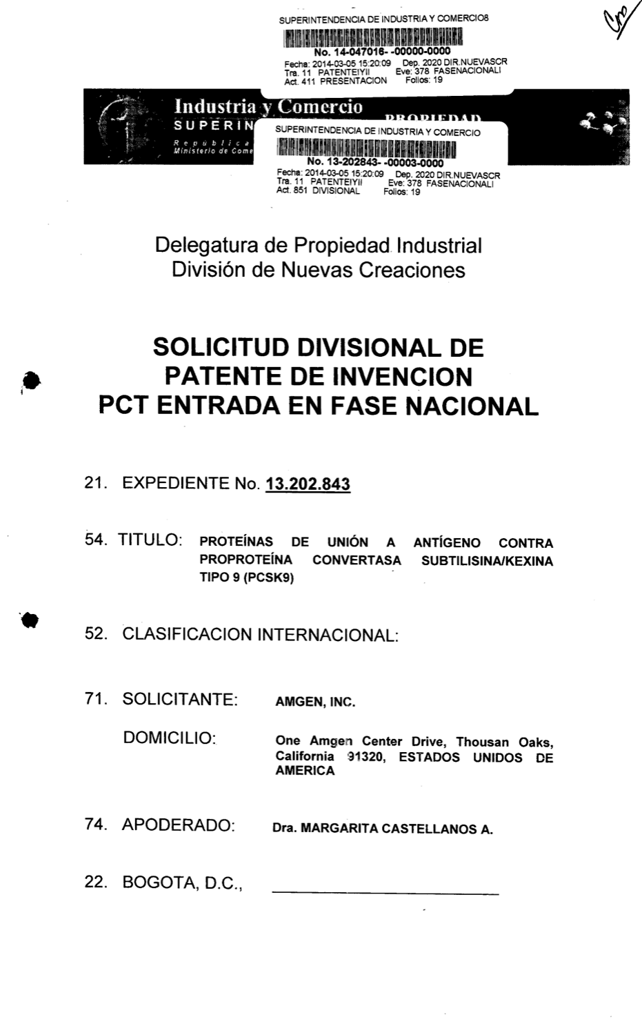 PROTEINAS DE UNION A ANTIGENO CONTRA PROPROTEINA CONVERTASA SUBTILISINA/KEXINA TIPO 9 (PCSK9)
