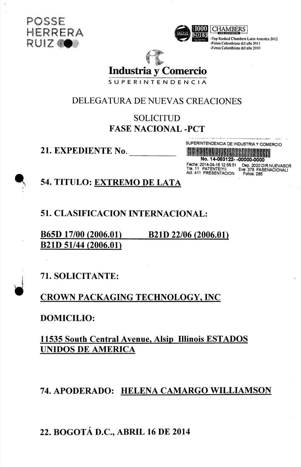EXTREMO DE LATA