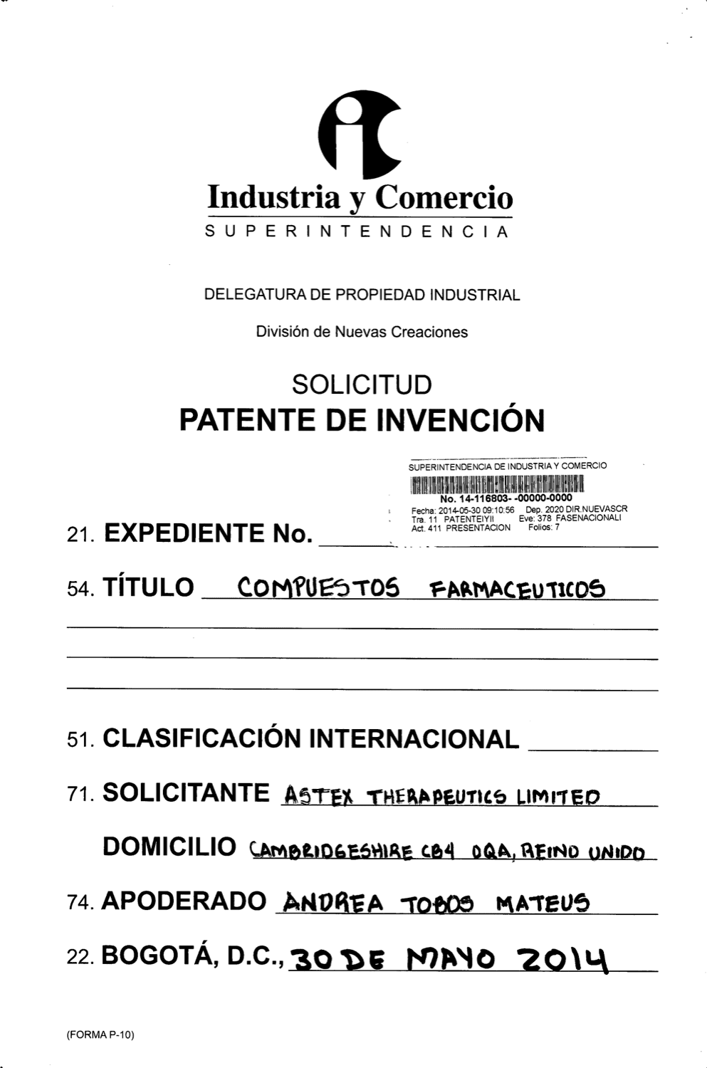 COMPUESTOS FARMACÉUTICOS