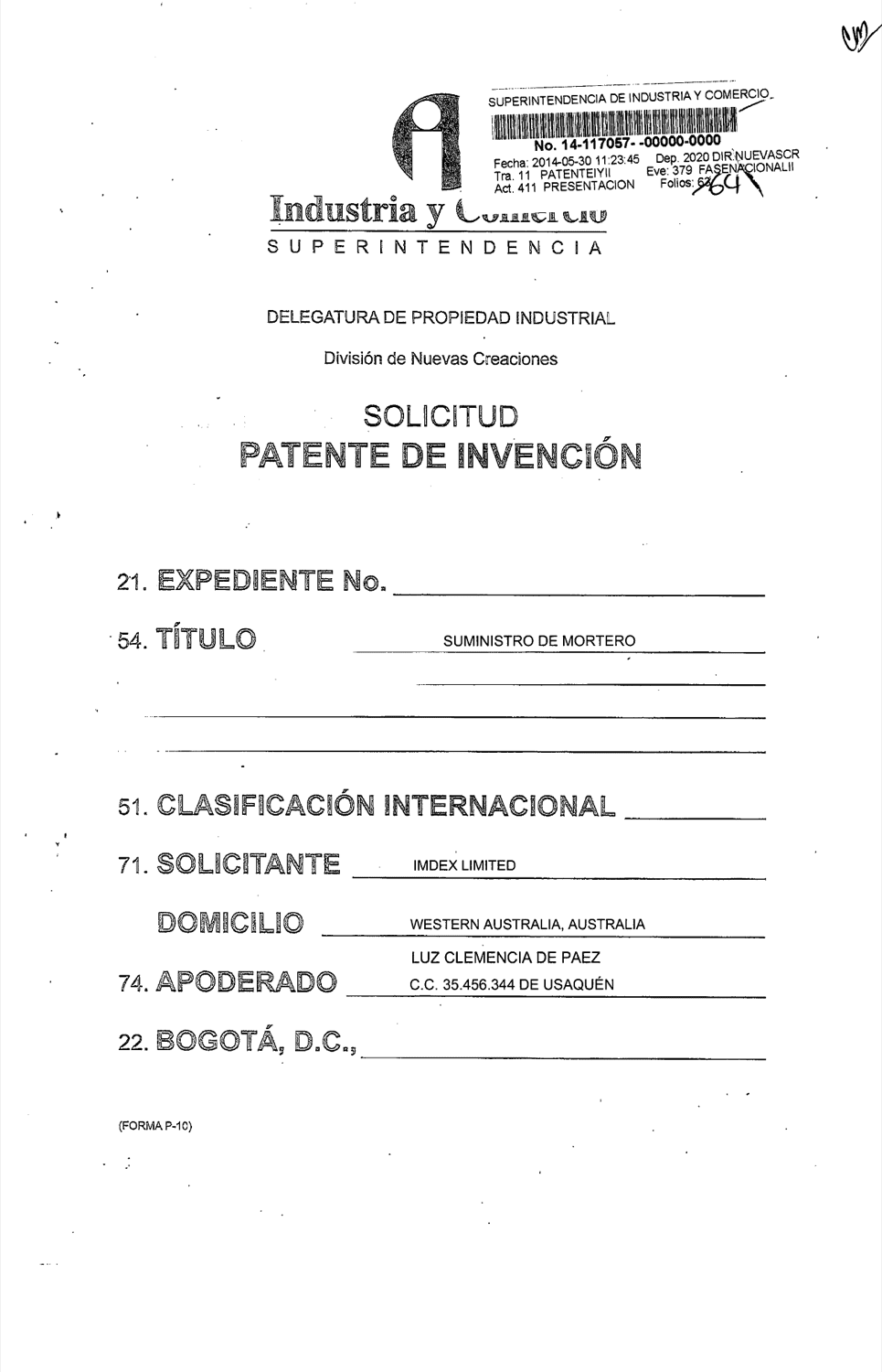 SUMINISTRO DE MORTERO