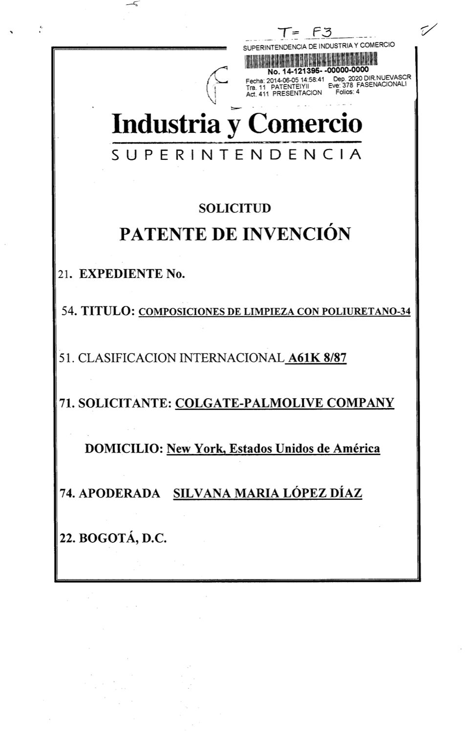 COMPOSICIONES DE LIMPIEZA CON POLIURETANO-34