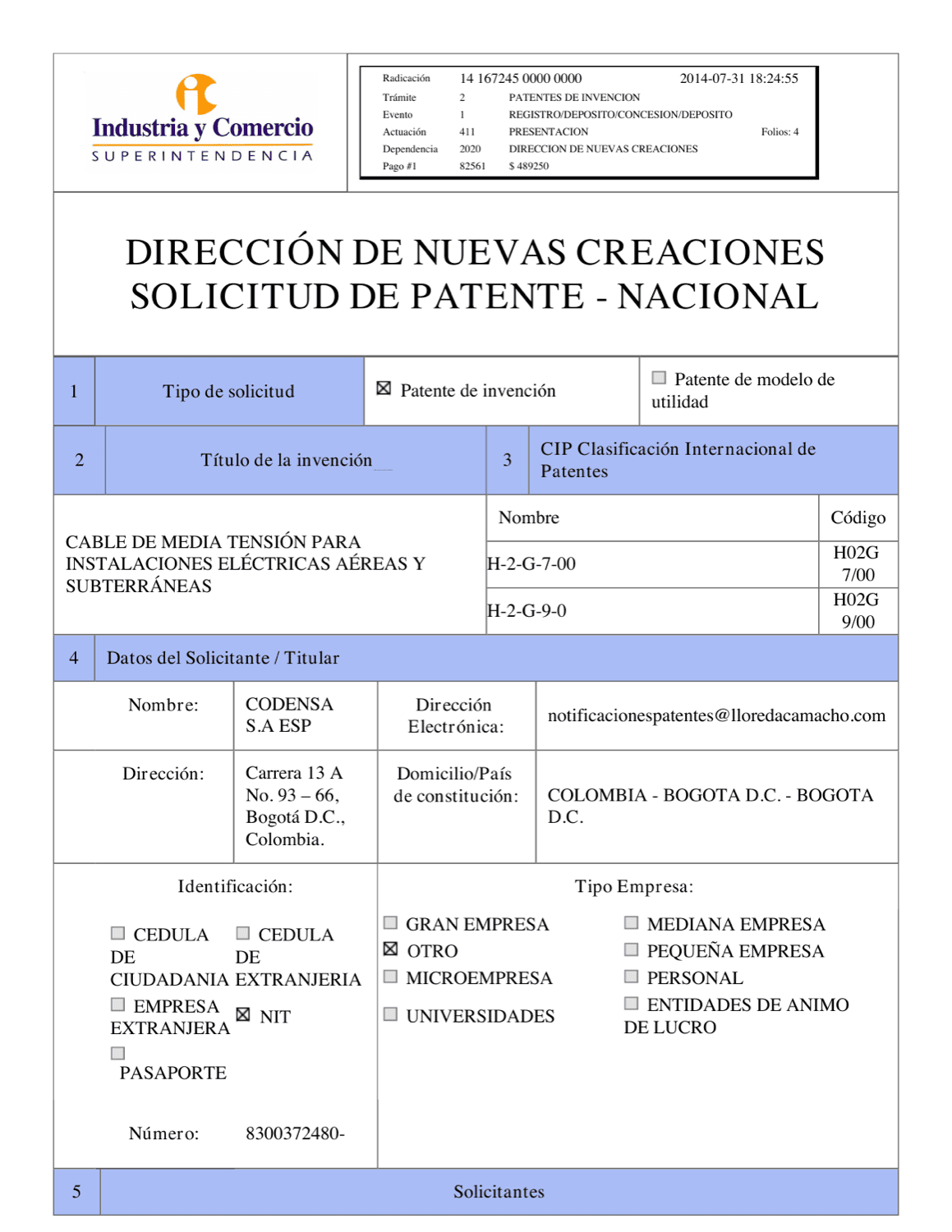 CABLE DE MEDIA TENSIÓN PARA INSTALACIONES ELÉCTRICAS AÉREAS Y SUBTERRÁNEAS