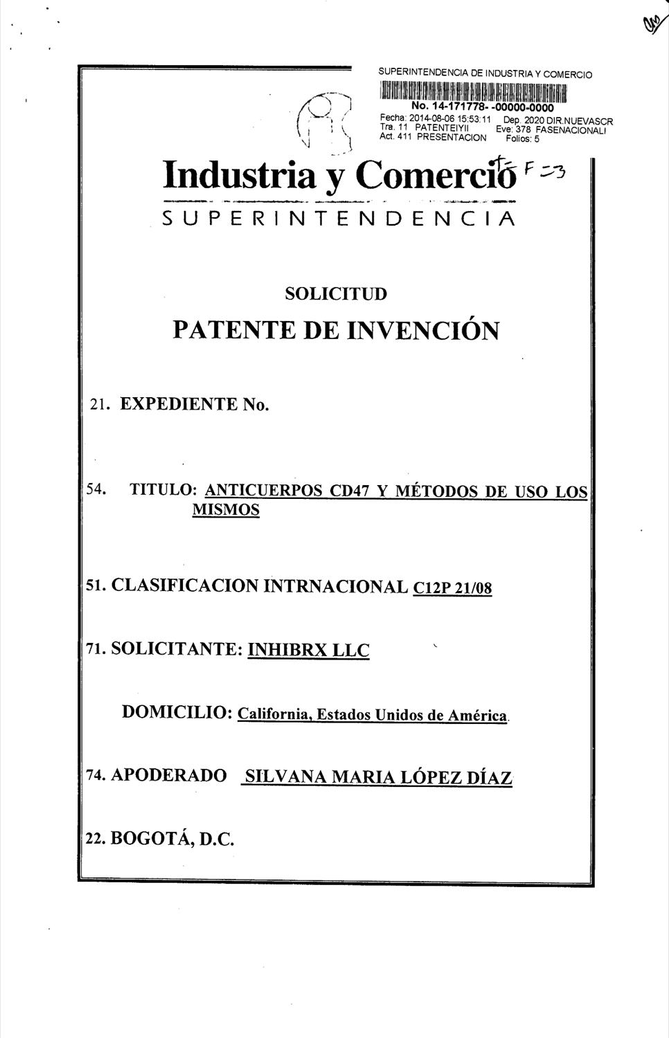 ANTICUERPOS CD47