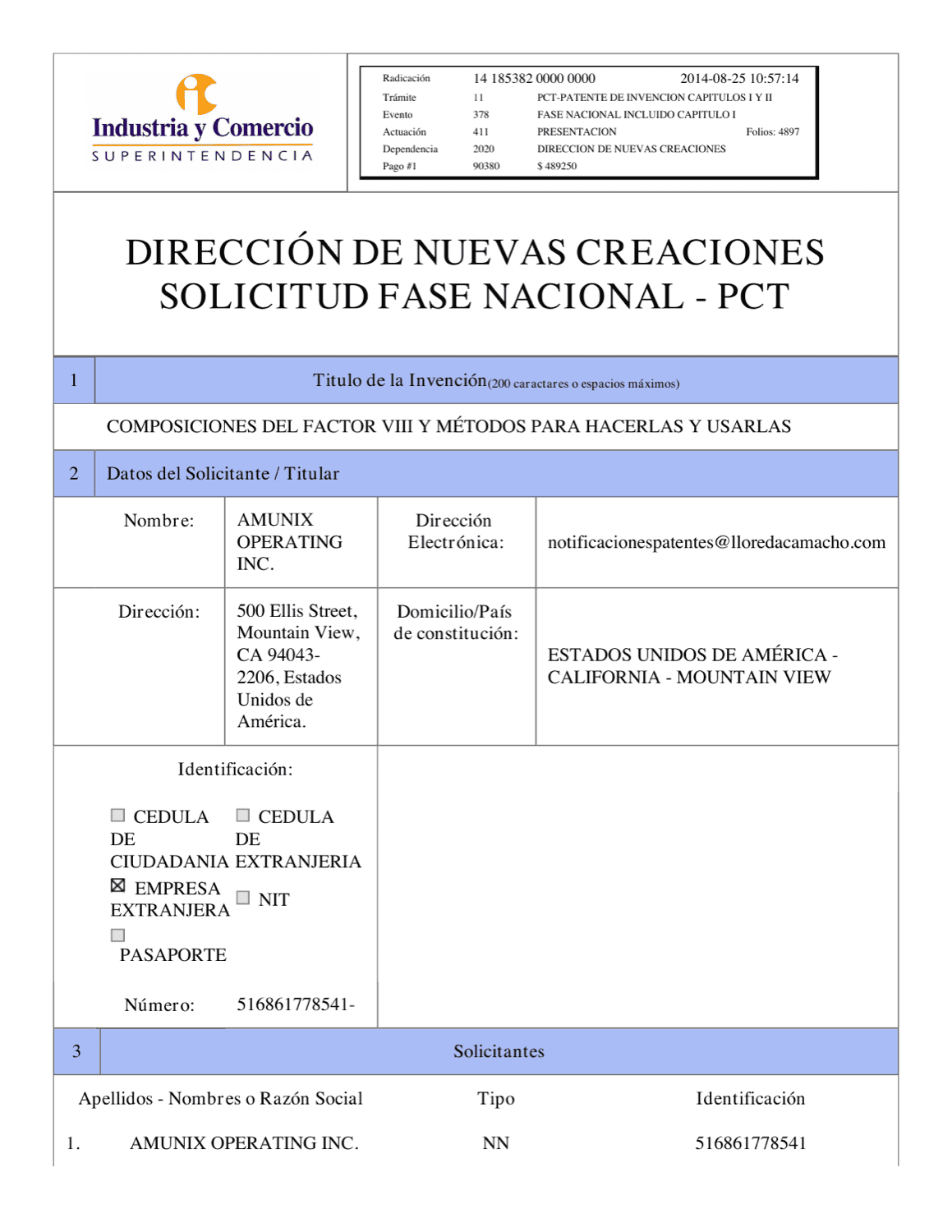 COMPOSICIONES DEL FACTOR VIII Y MÉTODOS PARA HACERLAS