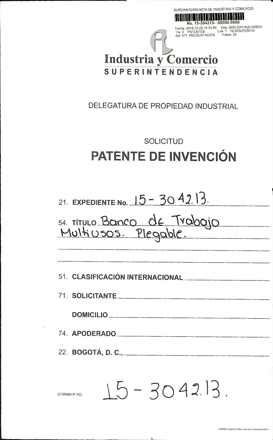BANCO DE TRABAJO MULTIUSOS PLEGABLE