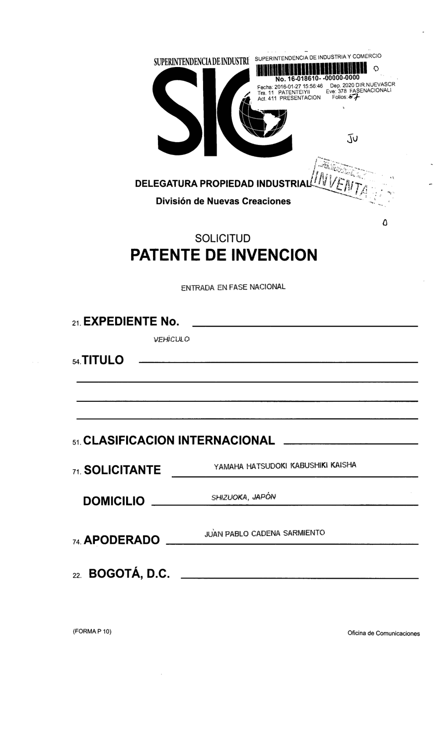 VEHÍCULO