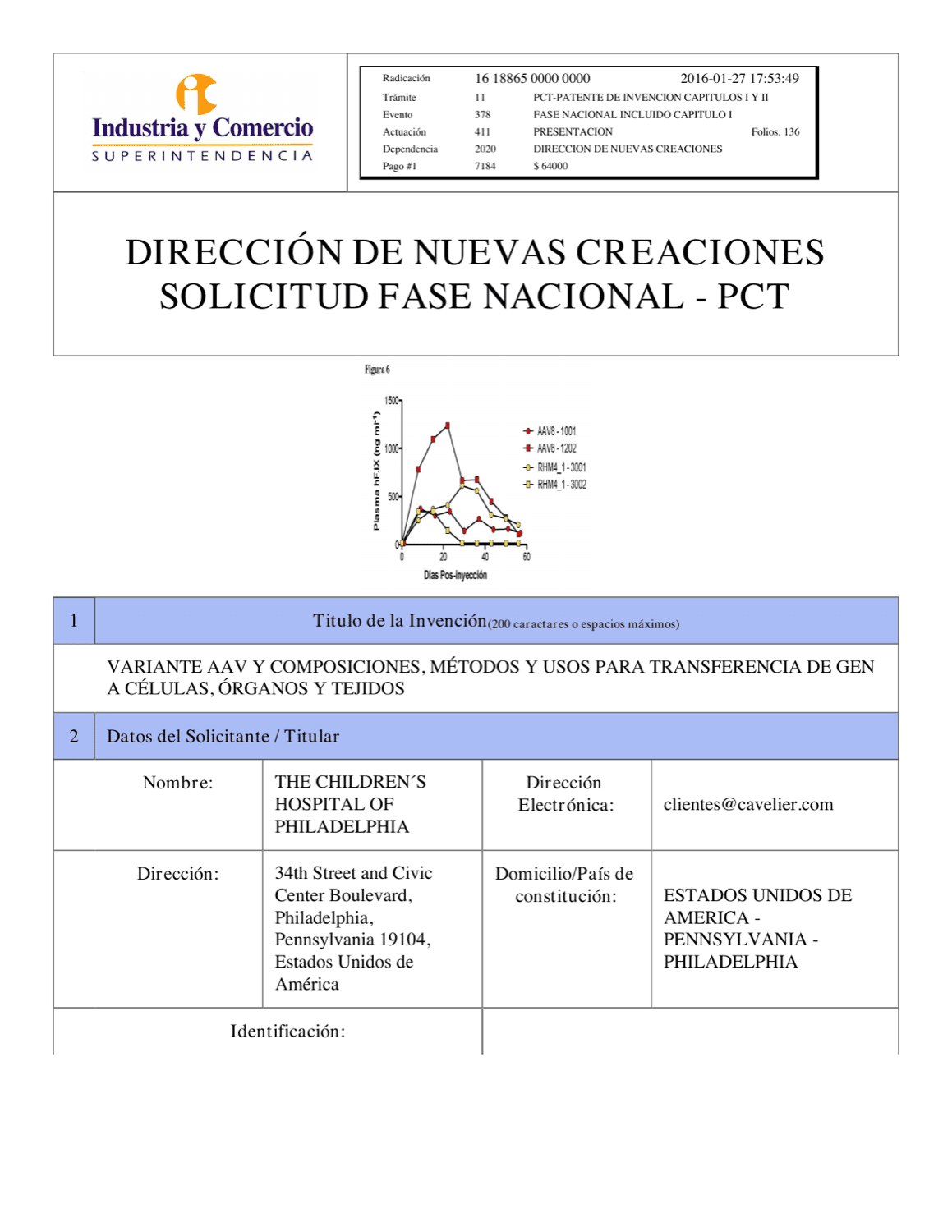VECTOR RECOMBINANTE AAV QUE COMPRENDE UN POLINUCLEÓTIDO QUE CODIFICA LA PROTEÍNA DEL FACTOR IX Y COMPOSICIONES