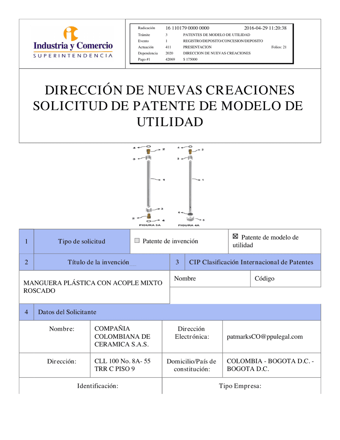 MANGUERA PLÁSTICA CON ACOPLE MIXTO ROSCADO