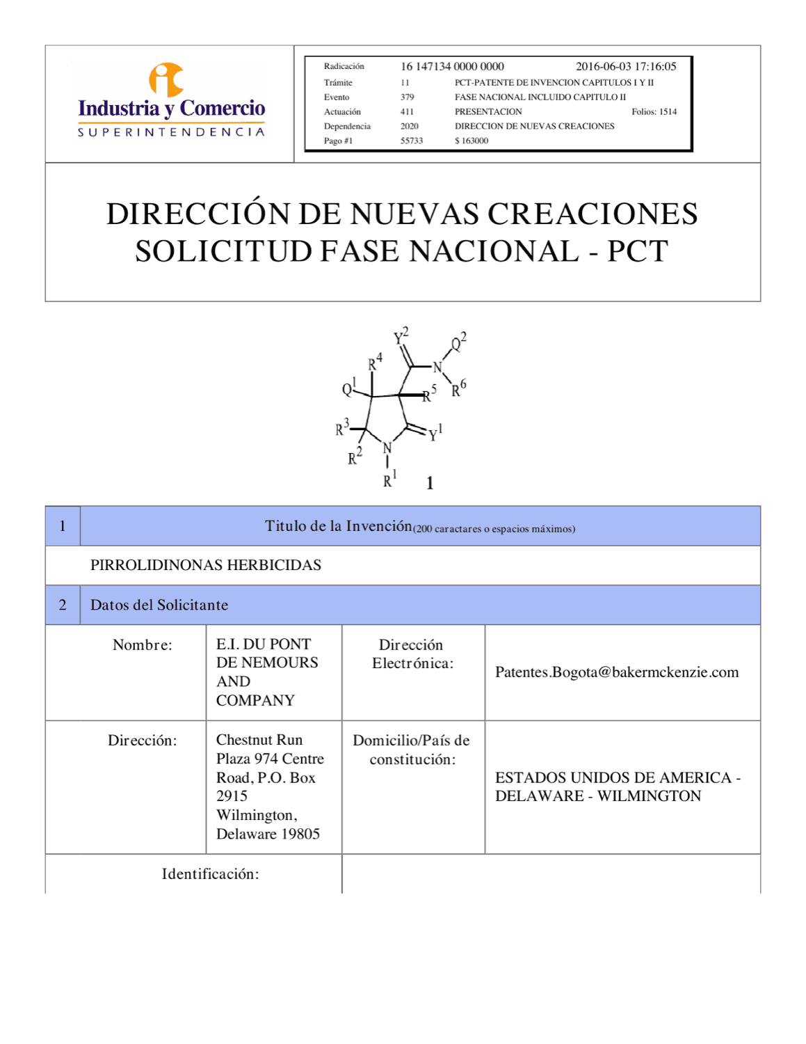 PIRROLIDINONAS HERBICIDAS