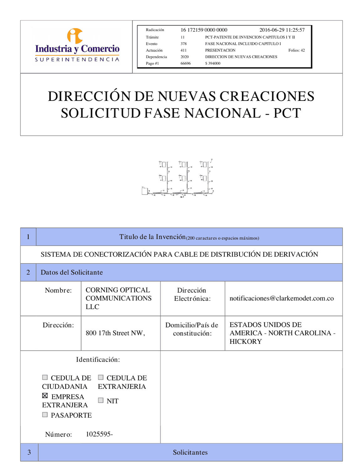 SISTEMA DE CONECTORIZACIÓN PARA CABLE DE DISTRIBUCIÓN DE DERIVACIÓN