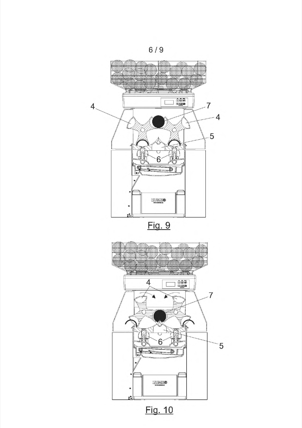 MAQUINA EXPRIMIDORA DE FRUTOS
