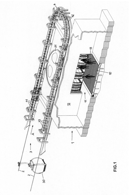 SISTEMA FUNICULAR CON PARED DE PROTECCIÓN AMBIENTAL