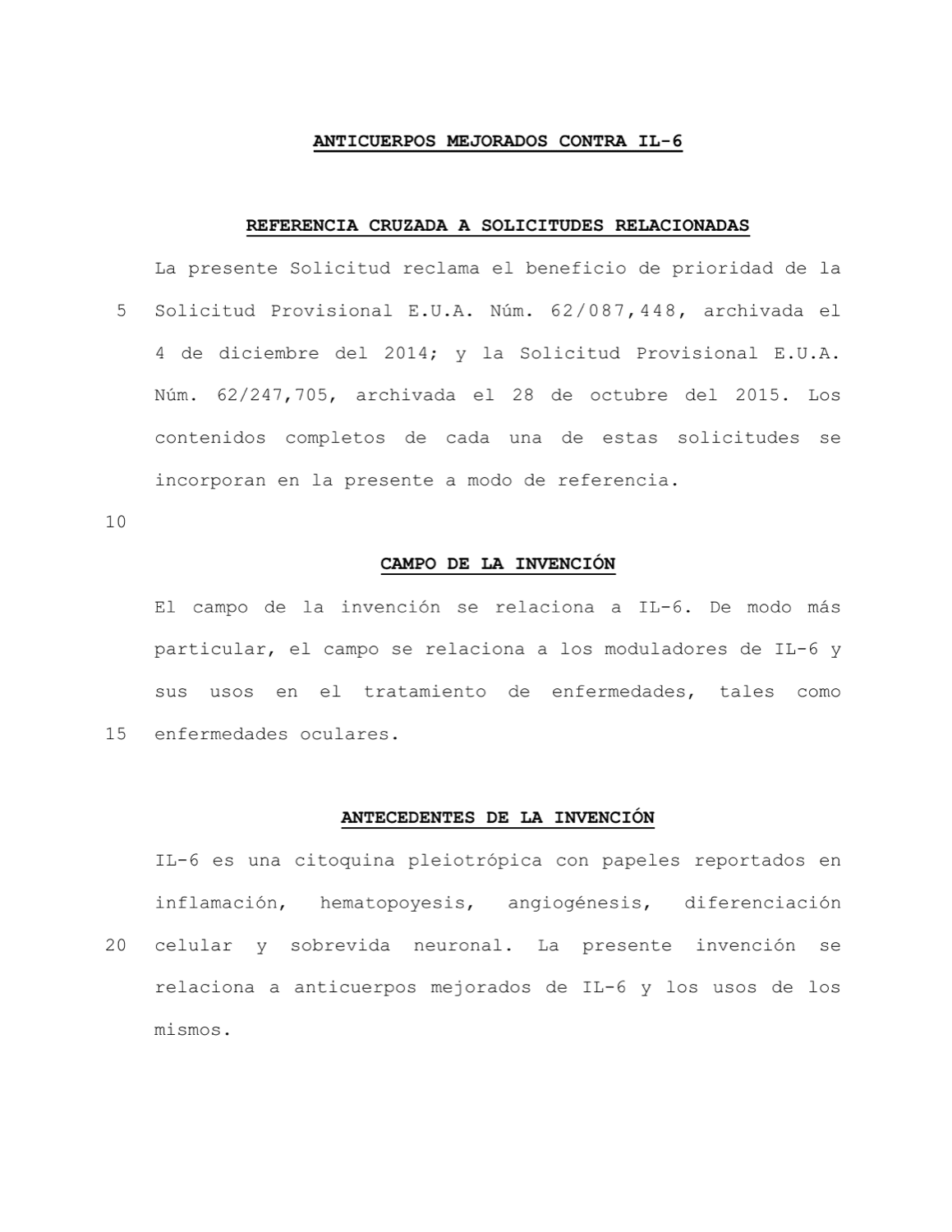 ANTICUERPOS CONTRA IL-6