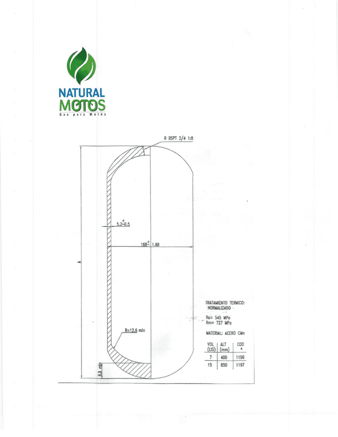 CONVERSION A GAS MOTOR MOTOCICLETA
