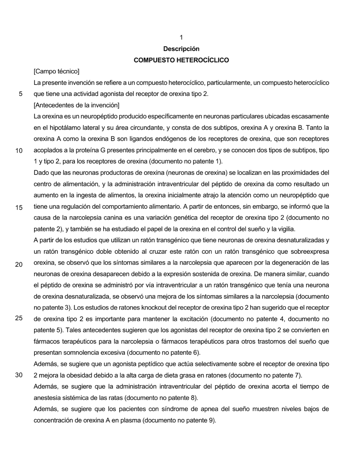 COMPUESTO HETEROCÍCLICO